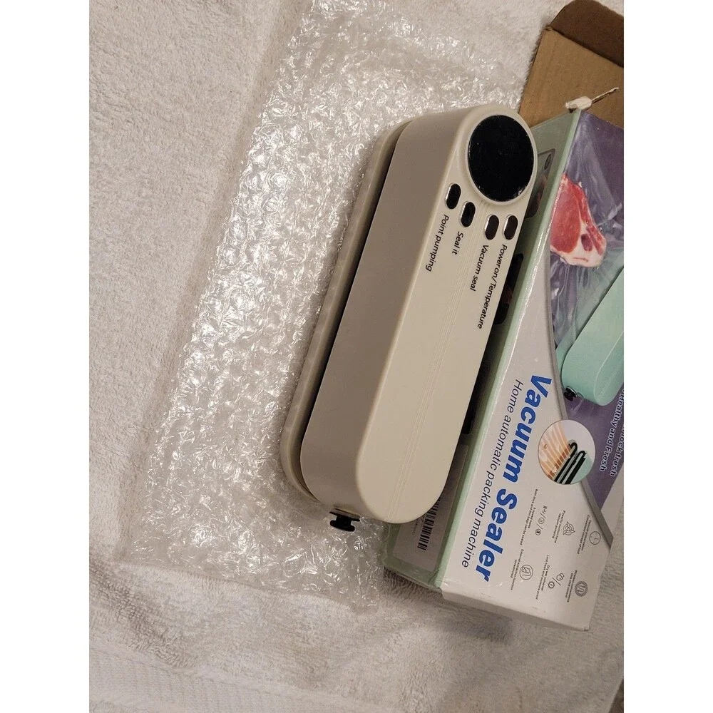 Portable Electric Vacuum Sealer Machine SJT-018 Food Saver  rechargeable C